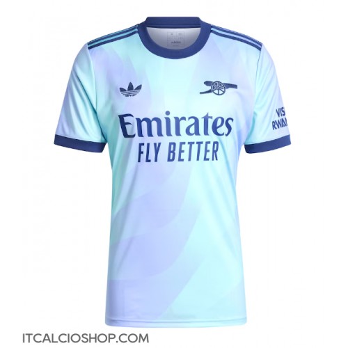 Arsenal Martin Odegaard #8 Terza Maglia 2024-25 Manica Corta